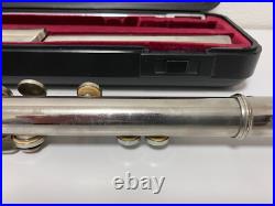 YAMAHA YFL-211 II Concert Flute Silver Plating WithHard Case Musical instrument JP