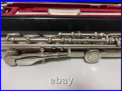 YAMAHA YFL-211 II Concert Flute Silver Plating WithHard Case Musical instrument JP