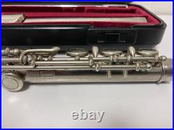YAMAHA YFL-211 II Concert Flute Silver Plating WithHard Case Musical instrument JP