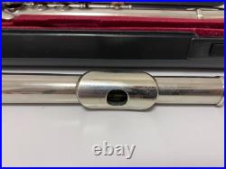 YAMAHA YFL-211 II Concert Flute Silver Plating WithHard Case Musical instrument JP