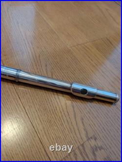 YAMAHA YFL 211-S CONCERT FLUTE Silver Plating with Hard Case USED