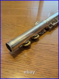 YAMAHA YFL 211-S CONCERT FLUTE Silver Plating with Hard Case USED
