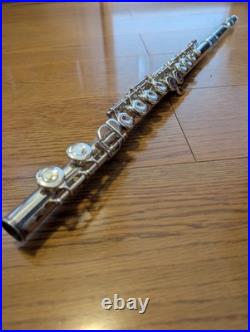 YAMAHA YFL 211-S CONCERT FLUTE Silver Plating with Hard Case USED
