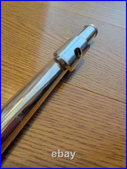 YAMAHA YFL 211-S CONCERT FLUTE Silver Plating with Hard Case USED