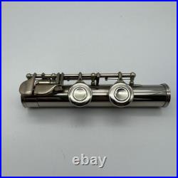 YAMAHA YFL-211 Student Flute Silver Plating with Hard Case + Bag Used YFL211