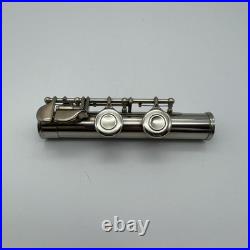 YAMAHA YFL-211 Student Flute Silver Plating with Hard Case + Bag Used YFL211