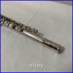 YAMAHA YFL-212 Flute Silver STANDARD Musical instrument YFL212 Used JAPAN