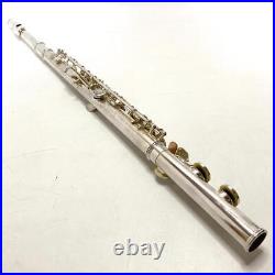 YAMAHA YFL-221 Flute Beginner/Intermediate Silver-Plated Concert Flute