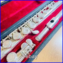 YAMAHA YFL-221 Flute Excellent Condition Used With Hard Case
