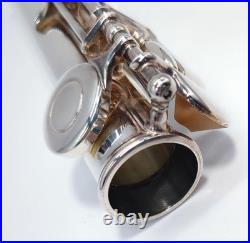 YAMAHA YFL-221 Flute Silver with hard Case Used free shipping