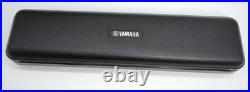 YAMAHA YFL-221 Flute Silver with hard Case Used free shipping