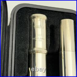 YAMAHA YFL-221 Student Flute Nickel Silver Plated Used with Hard Case + Bag #B0035