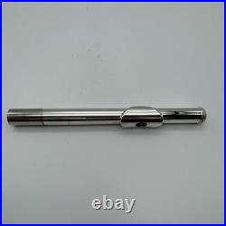 YAMAHA YFL-221 Student Flute Nickel Silver Plated Used with Hard Case From JAPAN
