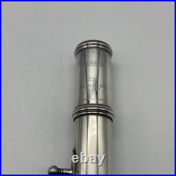 YAMAHA YFL-221 Student Flute Nickel Silver Plated Used with Hard Case Used 221