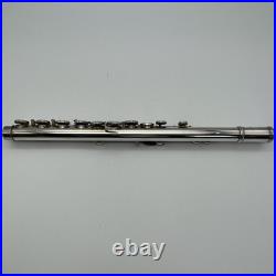 YAMAHA YFL-221 Student Flute Nickel Silver Plated Used with Hard Case Used 221