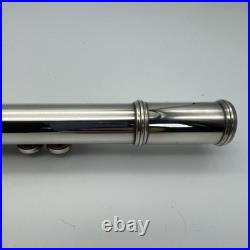 YAMAHA YFL-221 Student Flute Nickel Silver Plated Used with Hard Case Used 221