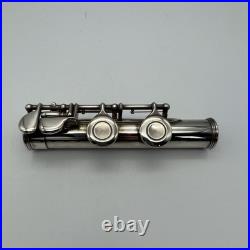 YAMAHA YFL-221 Student Flute Nickel Silver Plated Used with Hard Case Used 221