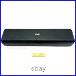 YAMAHA YFL-221 Student Flute Nickel Silver Plated with Hard Case Good condition