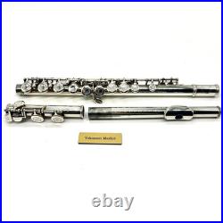 YAMAHA YFL-221 Student Flute Nickel Silver Plated with Hard Case Good condition YAMAHA YFL-221 Student Flute Nickel Silver Plated with Hard Case Good condition
