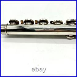 YAMAHA YFL-221 Student Flute Nickel Silver Plated with Hard Case Good condition YAMAHA YFL-221 Student Flute Nickel Silver Plated with Hard Case Good condition