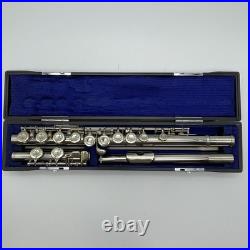 YAMAHA YFL-23 Flute Second hand NICKEL SILVER INSTRUMENT Hard Case From JAPAN