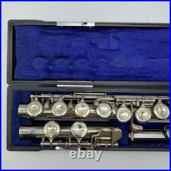 YAMAHA YFL-23 Flute Second hand NICKEL SILVER INSTRUMENT Hard Case From JAPAN