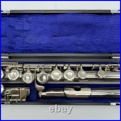 YAMAHA YFL-23 Flute Second hand NICKEL SILVER INSTRUMENT Hard Case From JAPAN