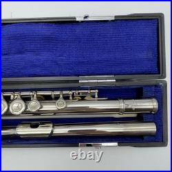 YAMAHA YFL-23 Flute Second hand NICKEL SILVER INSTRUMENT Hard Case From JAPAN