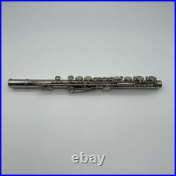 YAMAHA YFL-23 Flute Second hand NICKEL SILVER INSTRUMENT Hard Case From JAPAN
