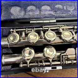 YAMAHA YFL-23 Flute Second hand Nikkan NICKEL SILVER INSTRUMENT with hard case
