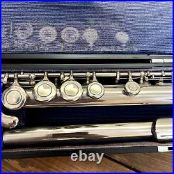 YAMAHA YFL-23 Flute Second hand Nikkan NICKEL SILVER INSTRUMENT with hard case