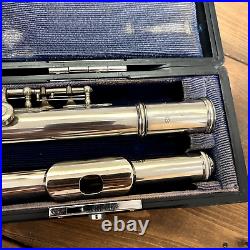 YAMAHA YFL-23 Flute Second hand Nikkan NICKEL SILVER INSTRUMENT with hard case