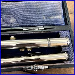 YAMAHA YFL-23 Flute Second hand Nikkan NICKEL SILVER INSTRUMENT with hard case