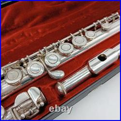 YAMAHA YFL-311 Flute Silver Used with Hard Case