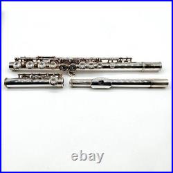 YAMAHA YFL-311 Flute Silver Used with Hard Case