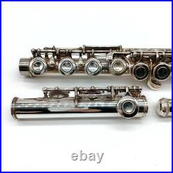 YAMAHA YFL-311 Flute Silver Used with Hard Case