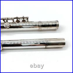 YAMAHA YFL-311 Flute Silver Used with Hard Case