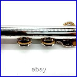 YAMAHA YFL-311 Flute Silver Used with Hard Case