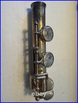 YAMAHA YFL-311 Flute Solid Silver Headjoint E-Mechanism With Hard case
