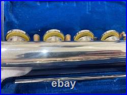 YAMAHA YFL-311 Flute Sterling Silver Headjoint E-Mechanism Case 26.4 inch