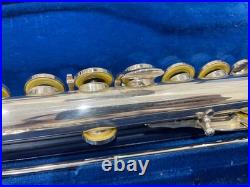 YAMAHA YFL-311 Flute Sterling Silver Headjoint E-Mechanism Case 26.4 inch