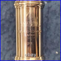YAMAHA YFL-311 Previous Model Flute Silver E mechanism Used with Hard Case