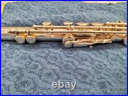 YAMAHA YFL-311 Previous Model Flute Silver E mechanism Used with Hard Case