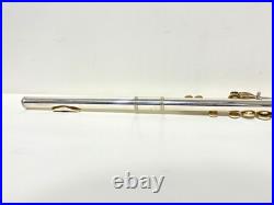 YAMAHA YFL-311 YFE 311 Silver Plate Flute With Case From Japan