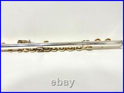 YAMAHA YFL-311 YFE 311 Silver Plate Flute With Case From Japan