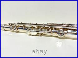 YAMAHA YFL-311 YFE 311 Silver Plate Flute With Case From Japan