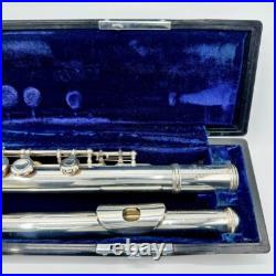 YAMAHA YFL-31 Silver Flute Head Tube Flute with hardcase
