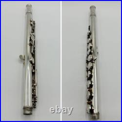 YAMAHA YFL-31 Silver Flute Head Tube Flute with hardcase