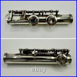 YAMAHA YFL-31 Silver Flute Head Tube Flute with hardcase