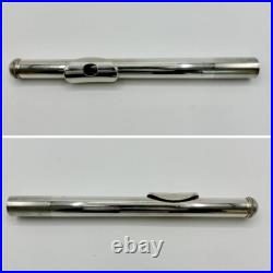 YAMAHA YFL-31 Silver Flute Head Tube Flute with hardcase